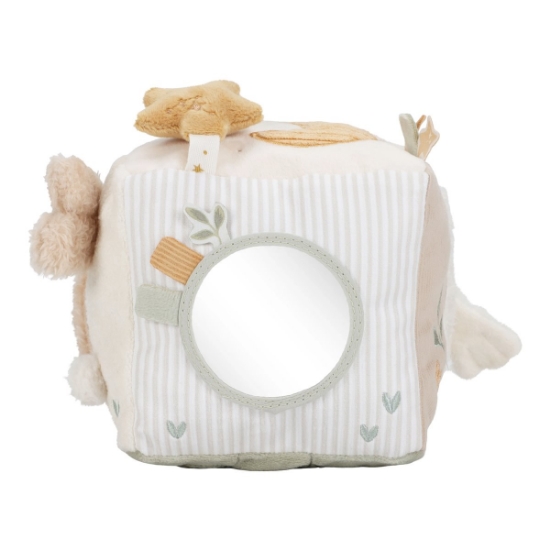 Slika Aktivna plišana kocka Newborn Naturals - Little Dutch