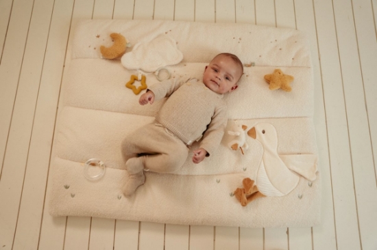 Slika Podloga za igru 80x100 Newborn Naturals - Little Dutch