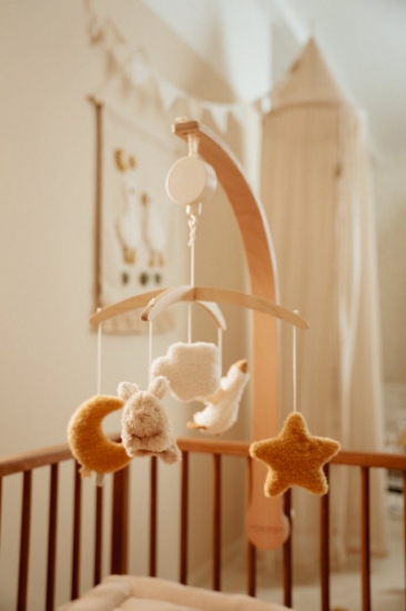Slika Glazbeni vrtuljak Newborn Naturals - Little Dutch