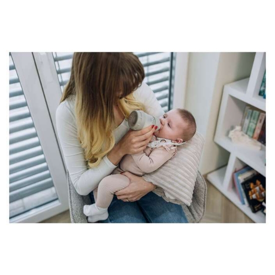 Slika Jastuk za trudnicu i dojilju za ruku Siva srca grey 85840 BUBABA BY FREEON 