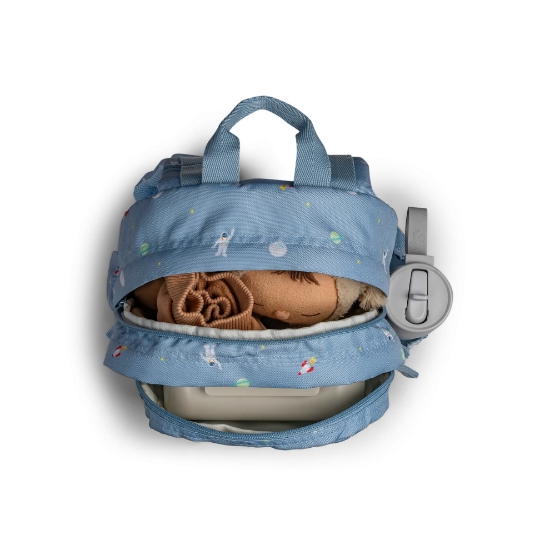 Slika Dječji ruksak Medium Spaceship Dusty Plavi Citron 