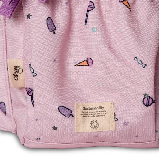 Slika Dječji ruksak Medium Stormy Unicorn Citron 