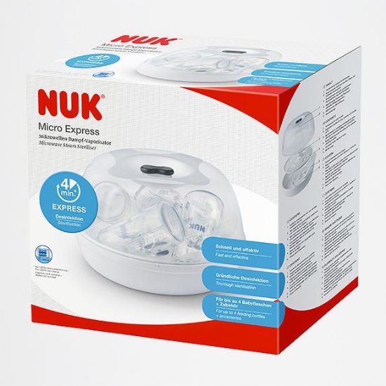 Slika Mikrovalni parni sterilizator Micro express plus 10256444 NUK 