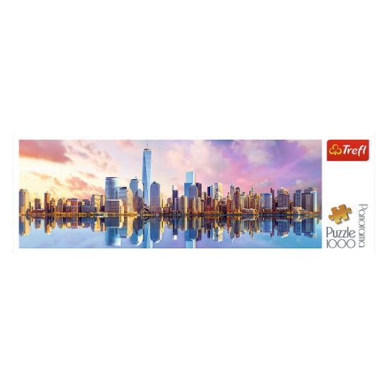 Slika Puzzle 1000 kom panorama, Manhattan TREFL 
