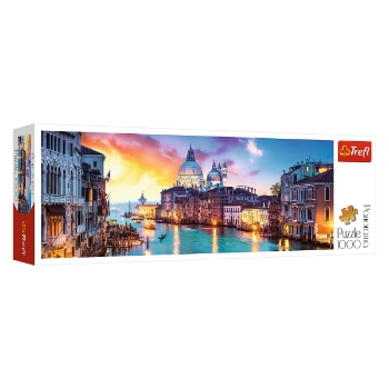 Slika Puzzle 1000 kom panorama, Canal Grande, Venecija 29037 TREFL