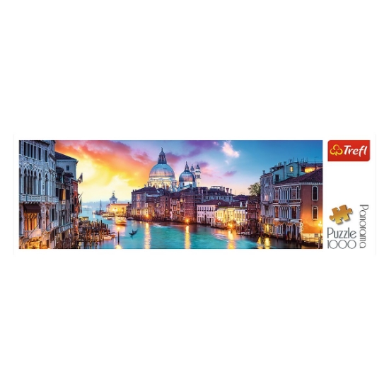 Slika Puzzle 1000 kom panorama, Canal Grande, Venecija 29037 TREFL