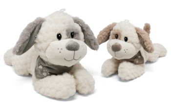 Slika Ležeći pas sa šalom sort. (31 cm) 1864 LANDAHL 