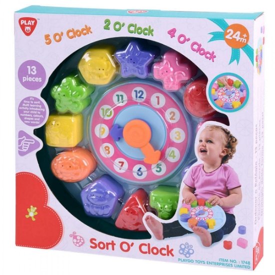 Slika Sorter oblika sat 13 kom 1748 PLAYGO 