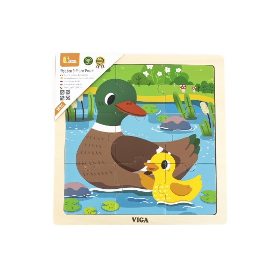 Slika Puzzle 9 kom patka 44621 VIGA 