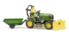 Slika Traktor kosilica John Deere s prikolicom i figurom 62104 BRUDER 