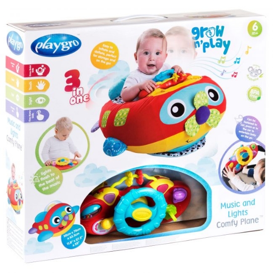 Slika Mekani avion sa svjetlom i zvukom 0187627 PLAYGRO 