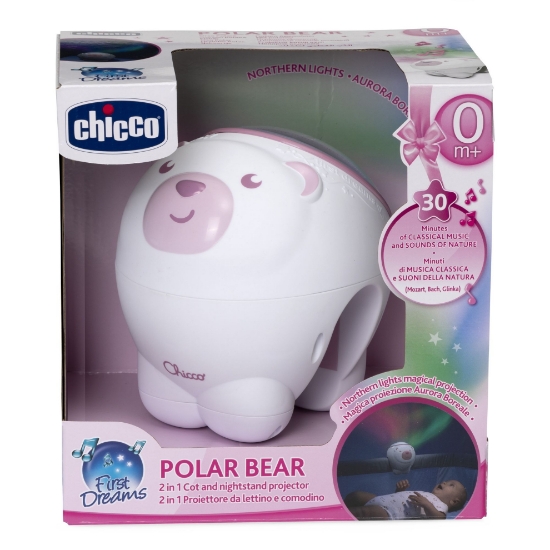 Slika Projektor Polar Bear roza 1155810 CHICCO 