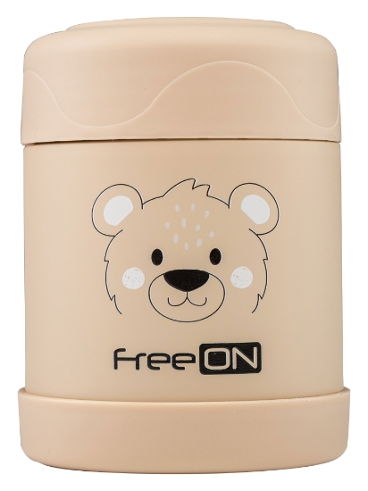 Slika Termo posuda 350 ml medvjedić beige 380739 FREEON 