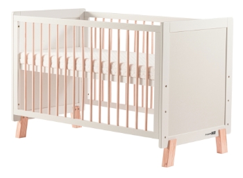 Slika Dječji krevet 120x60 cm Ava drveni bijeli 49164 FREEON 