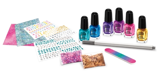 Slika Set uređivanje noktiju Nail Art Metalic Rainbow 65540 CRAZART 