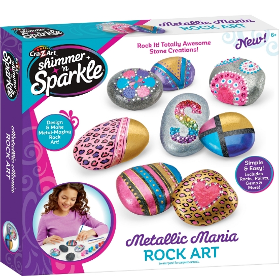 Slika Set Oboji kamenčiće Rock Art 17696 CRAZART 