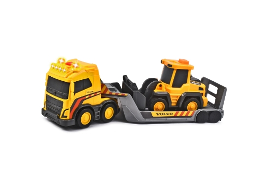 Slika Građevinski kamion Volvo s prikolicom za prijevoz strojeva 32 cm 203725008 DICKIE 