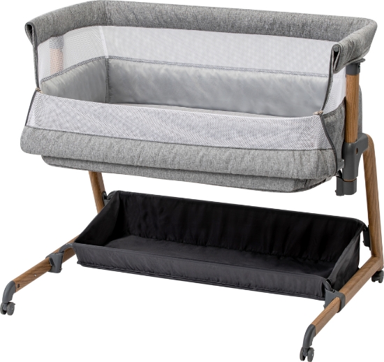 Slika Krevetić za uz krevet Bliss grey 49584 FREEON 