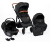 Slika Kolica 3u1 Comfort black 80852 FREEON