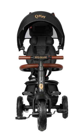 Slika Tricikl Rito deluxe, crni S380-17 QPLAY