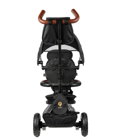 Slika Tricikl Rito deluxe, crni S380-17 QPLAY