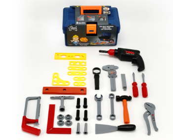Slika Set alata  u kovčegu s bušilicom T106D TEGOLE 