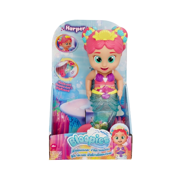 Slika Lutka sirena Shimmer Mermaids Harper 917330 BLOOPIES 