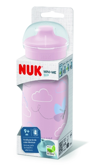 Slika NUK čašica Mini-Me Sip plastična 9m+, 300 ml multicolor kom 10255688