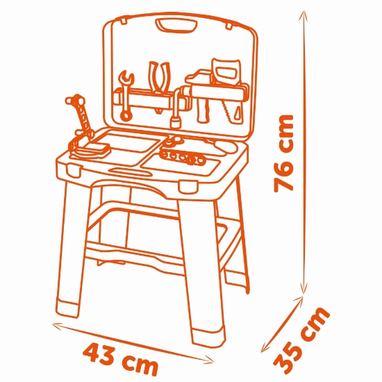 Slika Radionica Bricolo Black &amp; Decker 360734 SMOBY 