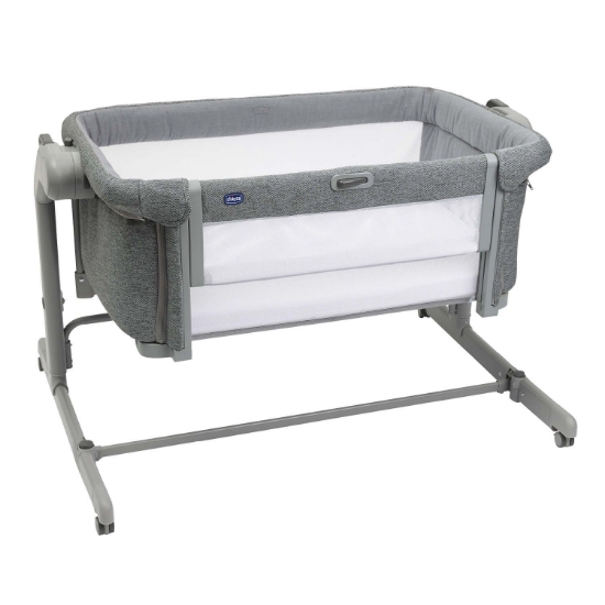 Slika Krevetić za uz krevet Next2Me Magic Evo dark grey CHICCO 