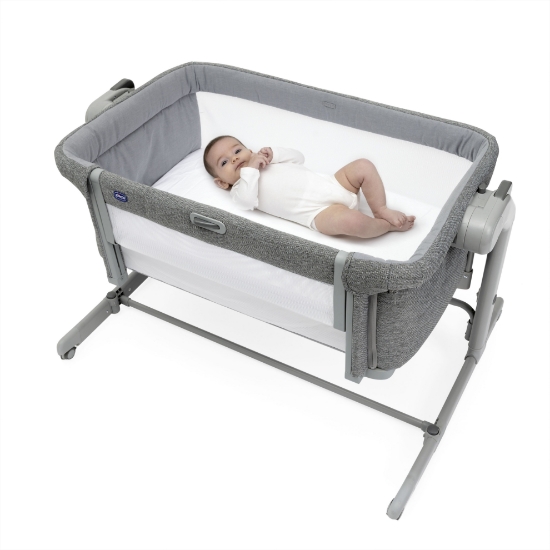 Slika Krevetić za uz krevet Next2Me Magic Evo dark grey CHICCO 