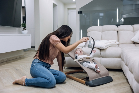 Slika Ljuljačka Serene grey 84935 FREEON 