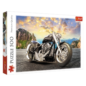 Slika Puzzle 500 kom, crni motor 37384 TREFL 
