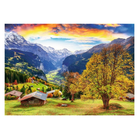 Slika Puzzle 1000 kom, Alpsko selo 10775 TREFL 