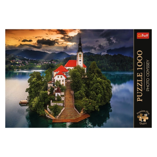 Slika Puzzle 1000 kom Premium Plus, Photo Odyssey: jezero Bled, Slovenija 10797 TREFL 