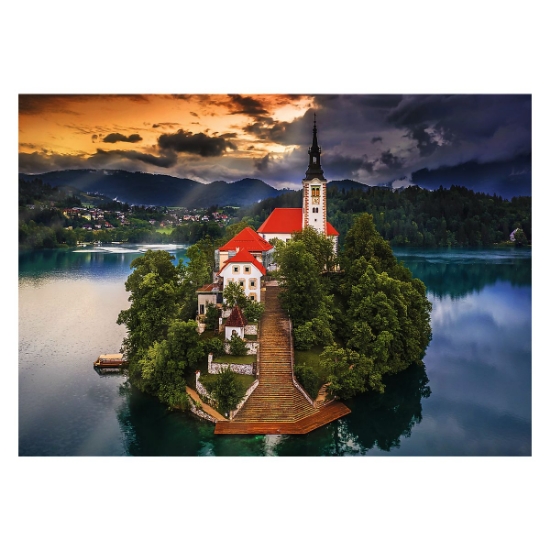 Slika Puzzle 1000 kom Premium Plus, Photo Odyssey: jezero Bled, Slovenija 10797 TREFL 