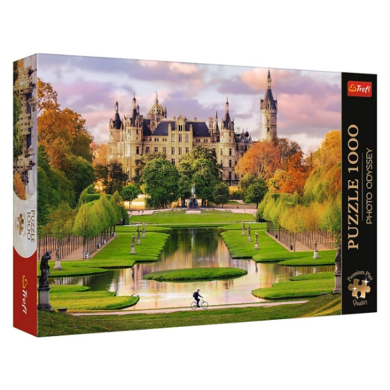 Slika Puzzle 1000 kom Premium Plus, Photo Odyssey: dvorac Schwerin, Njemačka 10814 TREFL 