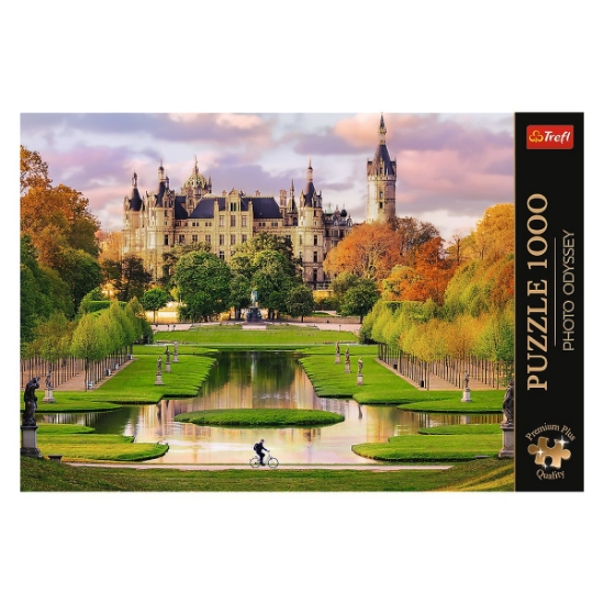 Slika Puzzle 1000 kom Premium Plus, Photo Odyssey: dvorac Schwerin, Njemačka 10814 TREFL 