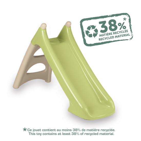 Slika Tobogan XS zeleni, spust 90 cm 125 x 50 x 75 cm 820629 SMOBY 