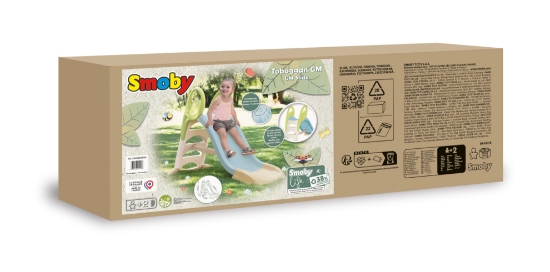 Slika Tobogan GM s vodom srednji, plavi, 159 x 69 x 100 cm 820509 SMOBY 