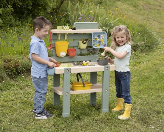 Slika Ljetna kuhinja s priborom, 72 x 36 x 99 cm 840208 SMOBY 