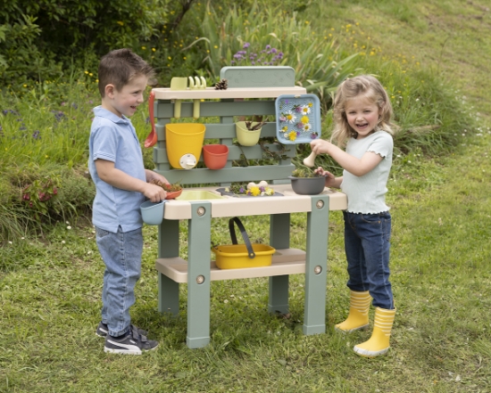 Slika Ljetna kuhinja s priborom, 72 x 36 x 99 cm 840208 SMOBY 