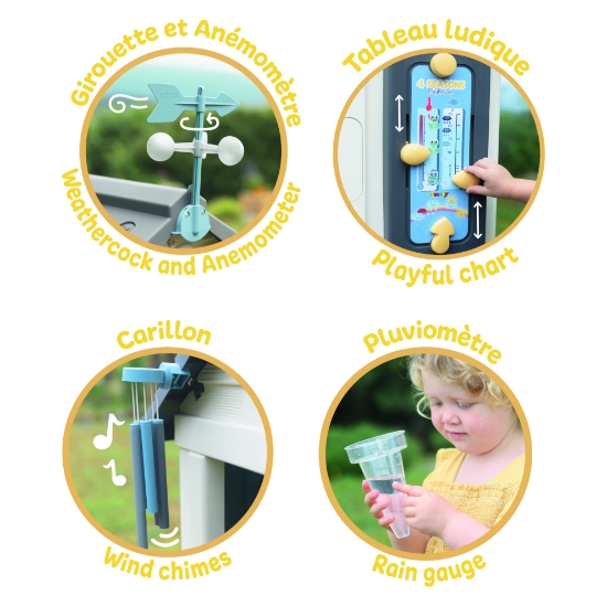 Slika Kućica 4 Seasons, 102.7 x 121.8 x 143.4 cm 810731 SMOBY 