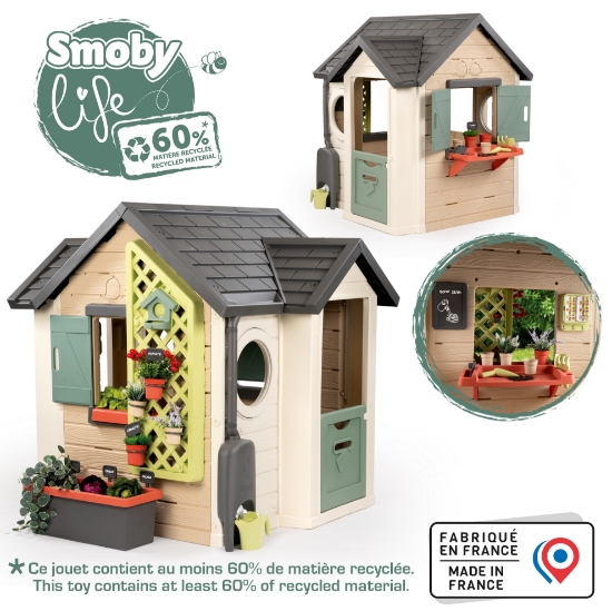 Slika Kućica Garden, 128.5 x 132 x 135 cm 810408 SMOBY 