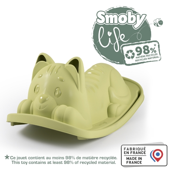 Slika Klackalica mačka zelena 830108 SMOBY 
