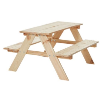 Prikažite detalje za PLAITED stol s klupom, drvo 75205 CHINA  Slika PLAITED stol s klupom, drvo 75205 CHINA