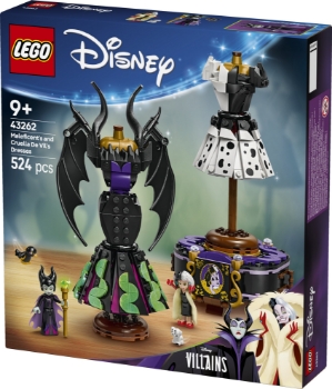 Slika LEGO® DISNEY CLASSIC 43262 Haljine Zlurade i Cruelle De Vil