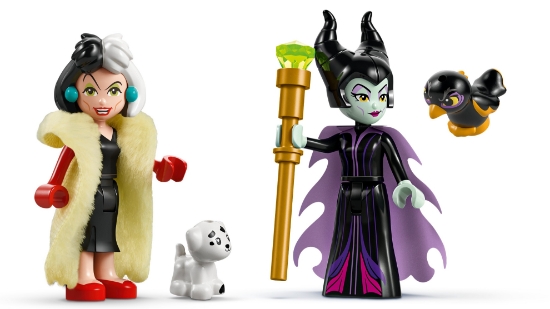 Slika LEGO® DISNEY CLASSIC 43262 Haljine Zlurade i Cruelle De Vil
