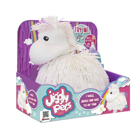 Slika Jiggly pets jednorog bijeli JP002F-WH EOLO 