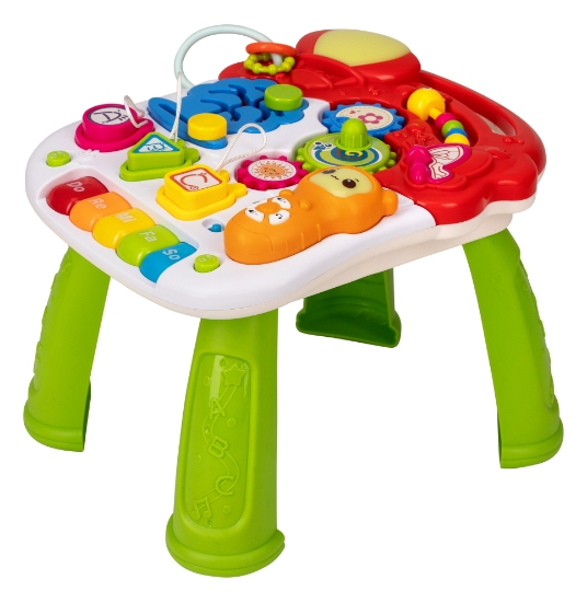 Slika Hodalica i interaktivni stol Walk&amp;Play 2u1, multicolor 85994 FREE 2 PLAY 
